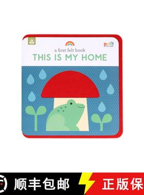 【3-4周达】A First Felt Book: This Is My Home : A Petit Felt Book [9781797231945]