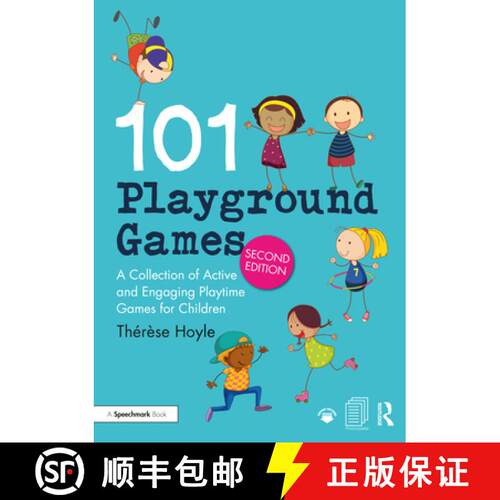 【3-4周达】101 Playground Games: A Collection of Active and Engaging Playtime Games for Children [9780367338565]