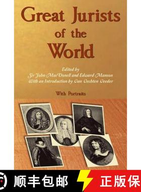 【3-4周达】Great Jurists of the World [9781616190767]