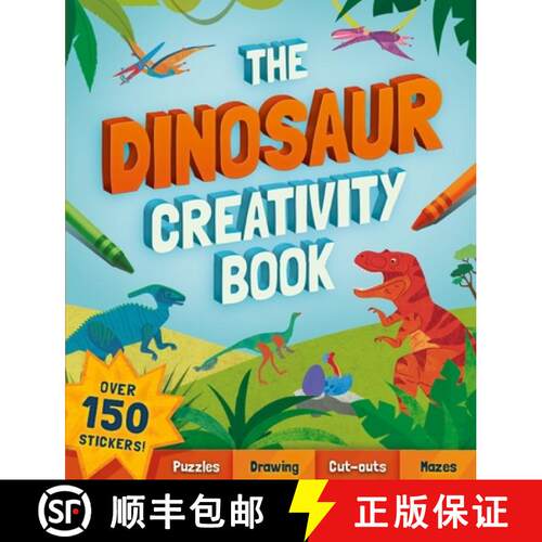 【3-4周达】The Dinosaur Creativity Book [9781804537664]