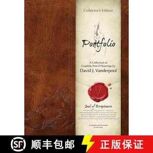 【3-4周达】Portfolio - A Collection of Graphite Pencil Drawings by David J. Vanderpool [9781365422201]