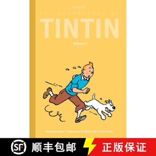 【3-4周达】The Adventures of Tintin: Volume 6: Destination Moon / Explorers on the Moon / The Calculu... [9780316582742]