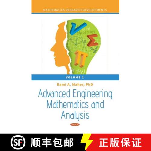 【3-4周达】精装 Advanced Engineering Mathematics and Analysis: Volume 1 [9781536198690]