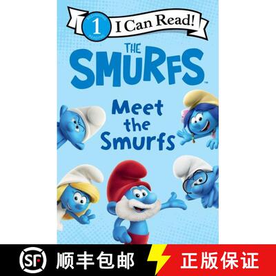 【3-4周达】Smurfs: Meet the Smurfs [9780063077980]
