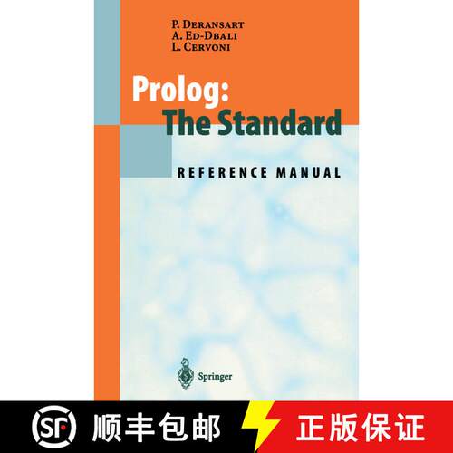 【3-4周达】Prolog: The Standard : Reference Manual [9783540593041]