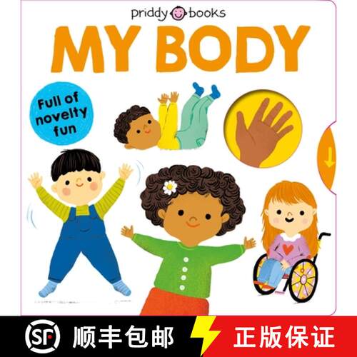 【3-4周达】精装 My Little World: My Body [9781684491483]
