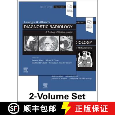 【3-4周达】Grainger & Allison's Diagnostic Radiology [9780702075247]