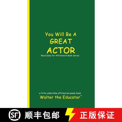 【3-4周达】You Will Be a Great Actor: Read Daily for Affirmation Book Series [9798330213139]