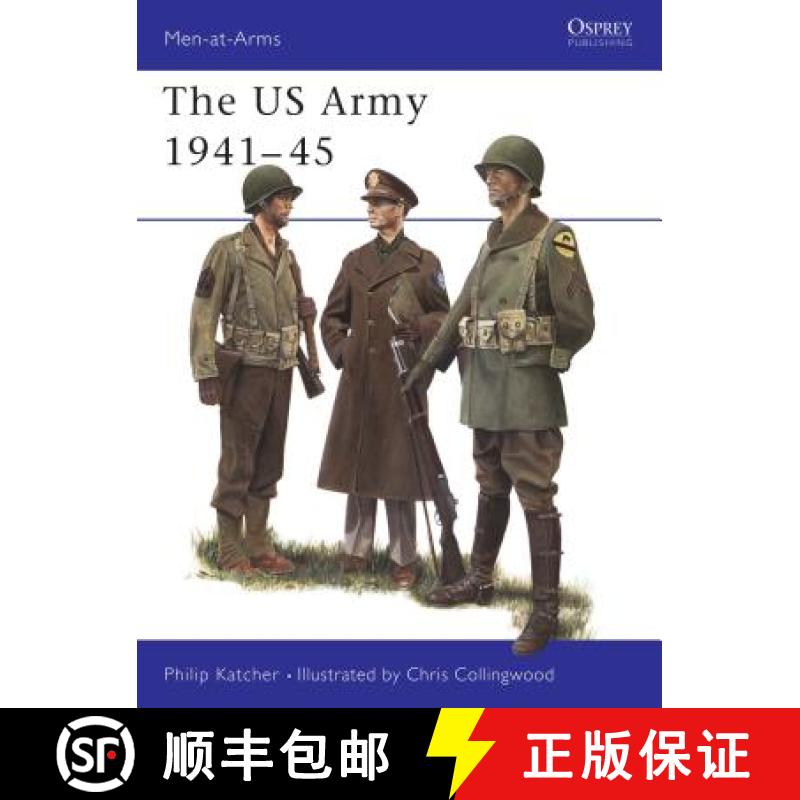 【3-4周达】The US Army 1941-45 [9780850455229]