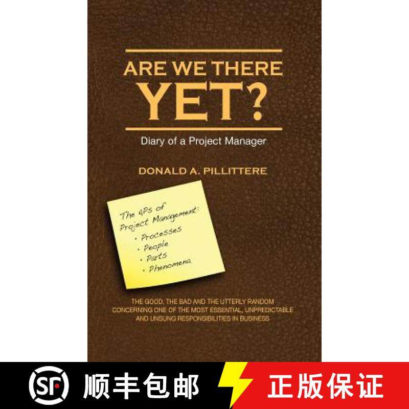 【3-4周达】Are We There Yet? Diary of a Project Manager [9780985194239]