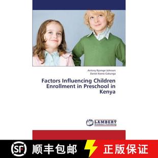 Children Enrollment 9783659434242 Factors Kenya Influencing Preschool 预订