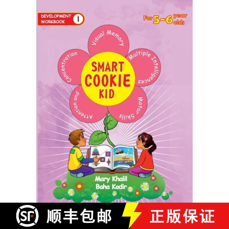 【4周达】Smart Cookie Kid For 5-6 Year Olds Educational Development Workbook 1: Attention and Concent... [9798330434695]