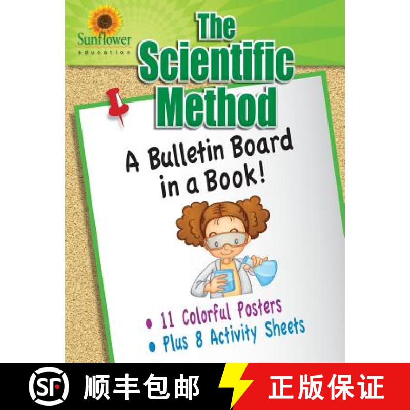 【3-4周达】The Scientific Method: A Bulletin Board in a Book! [9781937166175]