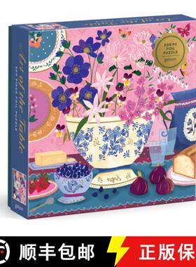 【3-4周达】Joy Laforme Art of the Table 500 Piece Foil Puzzle [9780735384705]