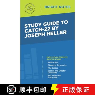 【3-4周达】Study Guide to Catch-22 by Joseph Heller [9781645422945]