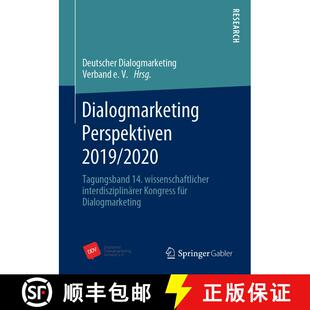 【3-4周达】Dialogmarketing Perspektiven 2019/2020 : Tagungsband 14. wissenschaftlicher interdisziplin... [9783658294557]