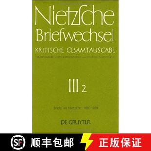 1880 9783110085969 1884 Dezember Januar Nietzsche Friedrich Briefe 预订