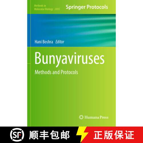 【3-4周达】Bunyaviruses: Methods and Protocols [9781071643402]