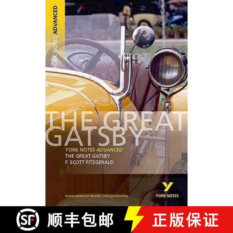 【3-4周达】Great Gatsby: York Notes Advanced everything you need to catch up, study and prepare for a... [9780582823105]