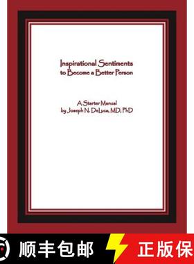 【3-4周达】Inspirational Sentiments to Become a Better Person: A Starter Manual [9781618973863]