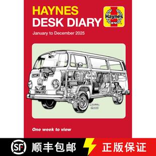 Diary 9781785218668 4周达 December January Desk 2025 Haynes