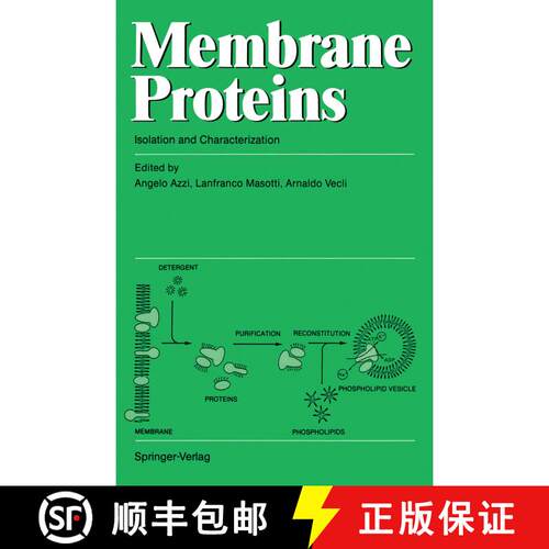 【3-4周达】Membrane Proteins : Isolation and Characterization [9783540170143]