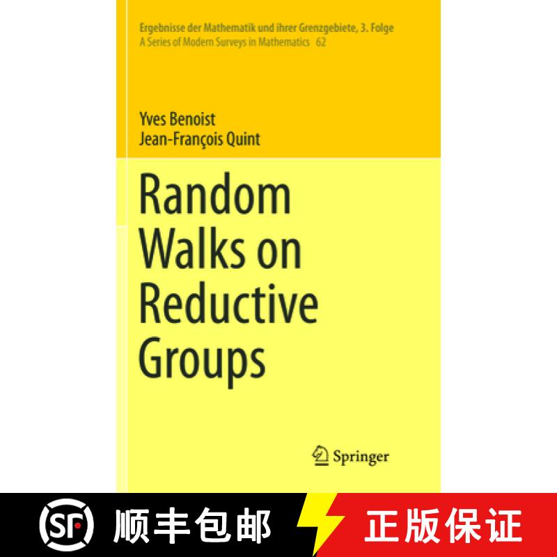 【3-4周达】Random Walks on Reductive Groups [9783319838052]
