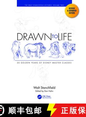 【3-4周达】Drawn to Life: 20 Golden Years of Disney Master Classes: Volume 2: The Walt Stanchfield Le... [9781032104393]