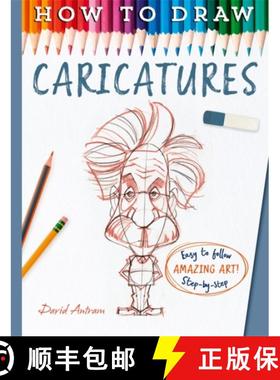 【3-4周达】How To Draw Caricatures [9781835871935]
