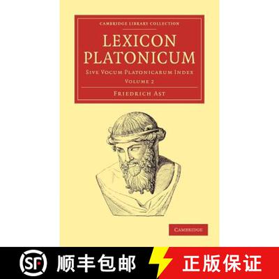 【3-4周达】Lexicon Platonicum: Sive Vocum Platonicarum Index [9781108050869]