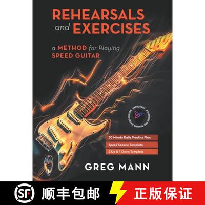 【3-4周达】Rehearsals and Exercises: A Method for Playing Speed Guitar [9798218065676]