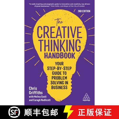 【3-4周达】The Creative Thinking Handbook – Your Step–by–Step Guide to Problem Solving in Business [9781398607064]