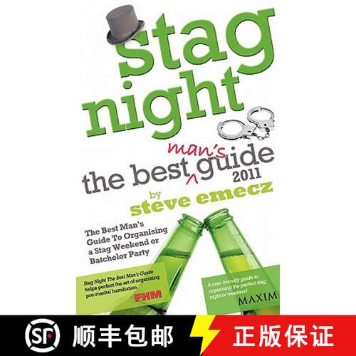 【3-4周达】Stag Night - The Best Man's Guide to Organising a Stag Weekend or Batchelor Party [9781907685095]