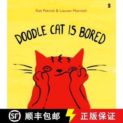 【3-4周达】精装 Doodle Cat Is Bored [9781950354344]