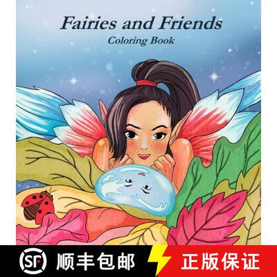 【3-4周达】Faires and Friends Coloring Book [9781946908377]