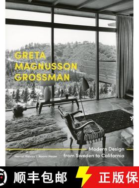 【3-4周达】Greta Magnusson Grossman : Modern Design from Sweden to California [9781848223578]