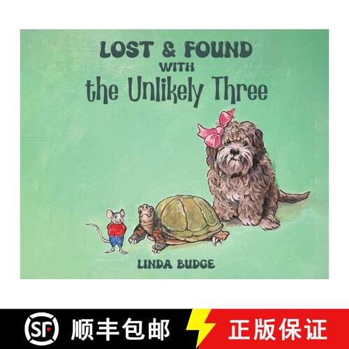 【3-4周达】精装 Lost and Found With The Unlikely Three [9781916761179]
