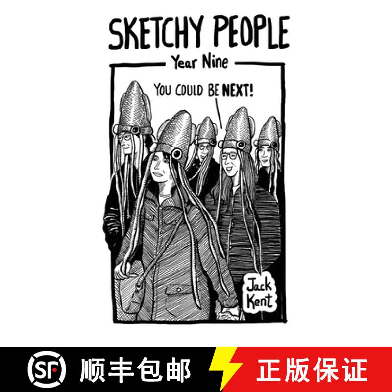 【3-4周达】Sketchy People - Year Nine [9798992757804]