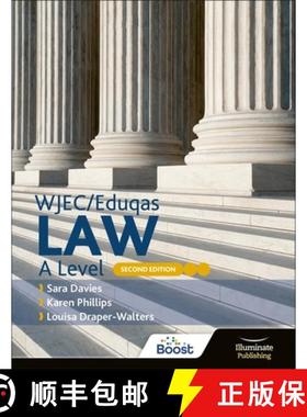 【3-4周达】WJEC/Eduqas Law A Level: Second Edition [9781398379503]
