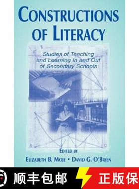 【3-4周达】Constructions of Literacy: Studies of Teaching and Learning in and Out of Secondary Classr... [9780805829488]