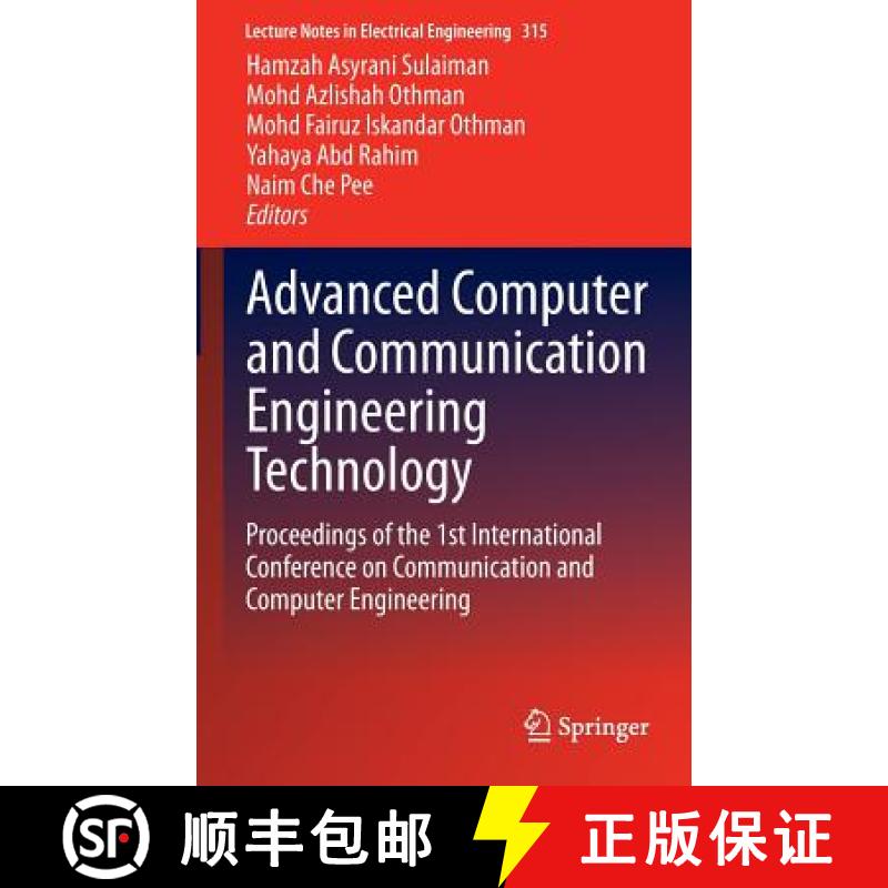 【3-4周达】Advanced Computer and Communication Engineering Technology : Proceedings of the 1st Intern... [9783319076737]