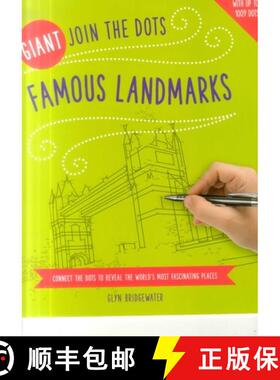 【3-4周达】Giant Join the Dots: Famous Landmarks: Connect the Dots to Reveal the World's Most Fascina... [9781780195018]