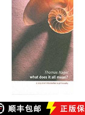 【3-4周达】这一切意味着什么 What Does It All Mean?: A Very Short Introduction to Philosophy [9780195174373]