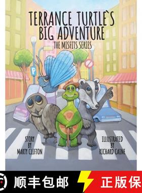 【3-4周达】Terrance Turtle's Big Adventure: Sequel - Penelope and Guardian Turtle - the Misfits Series [9798991009317]