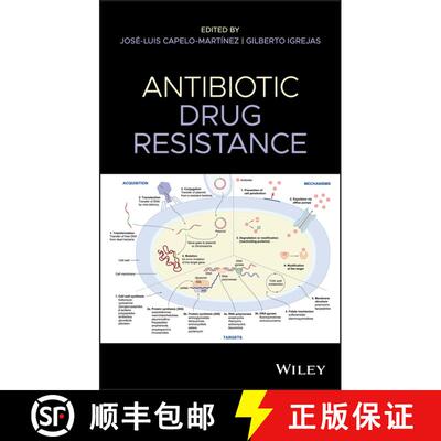 【3-4周达】精装 Antibiotic Drug Resistance [Wiley化学化工] [9781119282525]