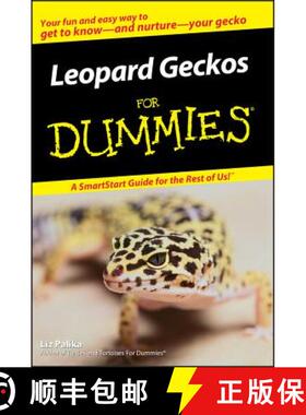 【3-4周达】Leopard Geckos For Dummies [Wiley生活类] [9780470121603]