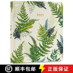 【3-4周达】GREENERY WOODLAND FERNS 2021 WEEKLY PLAN [9781531909604]