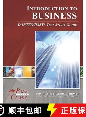 【3-4周达】Introduction to Business DANTES/DSST Test Study Guide [9781614336716]
