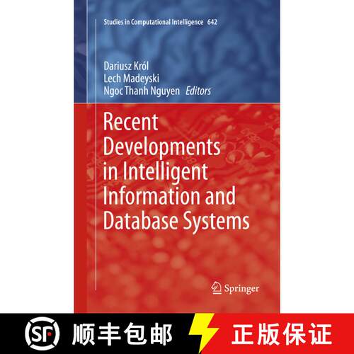 【3-4周达】Recent Developments in Intelligent Information and Database Systems (Softcover reprint of ... [9783319810041]