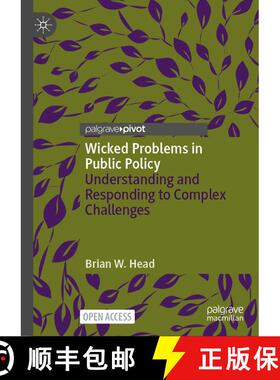 【3-4周达】Wicked Problems in Public Policy : Understanding and Responding to Complex Challenges (1st... [9783030945794]